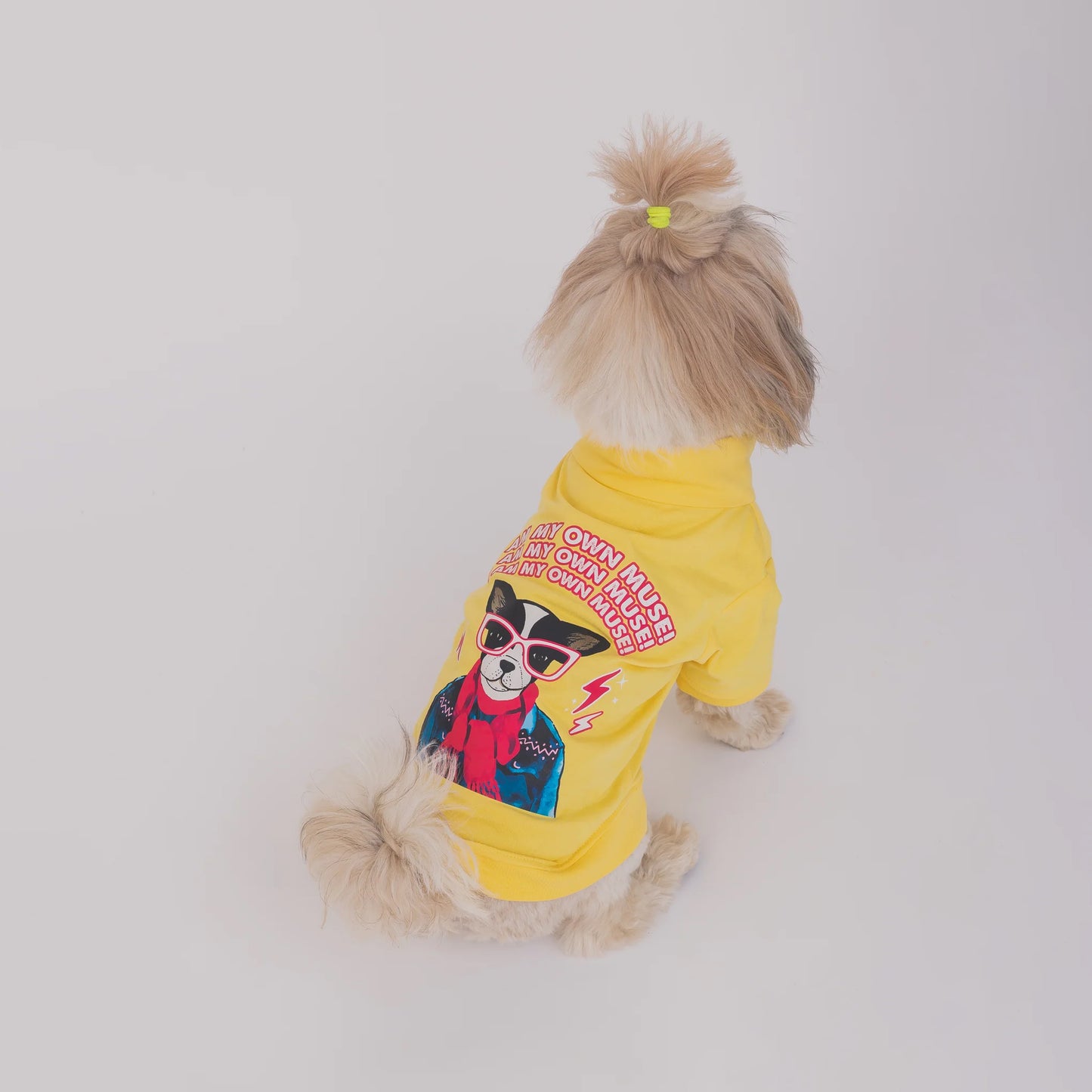 I am my own muse turtle neck dog Tshirt