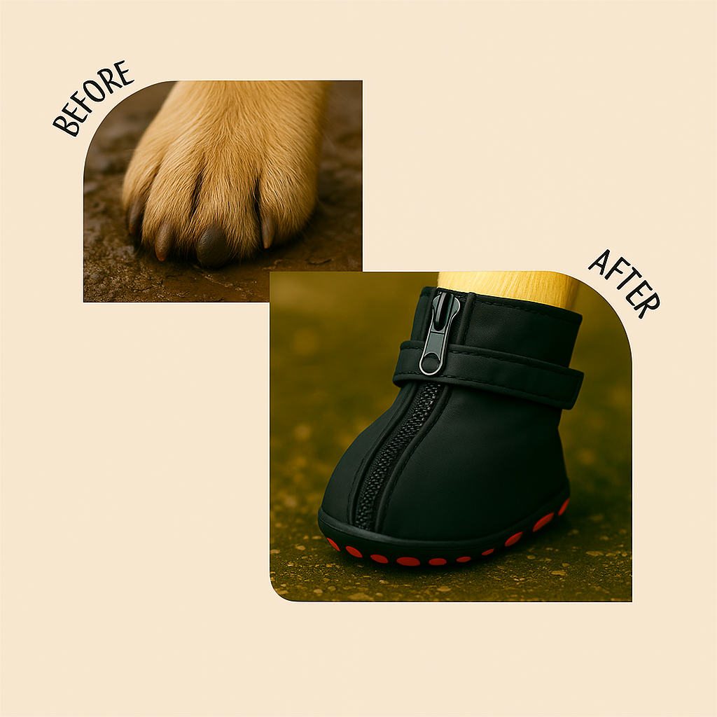 PawShield Waterproof Dog Shoes