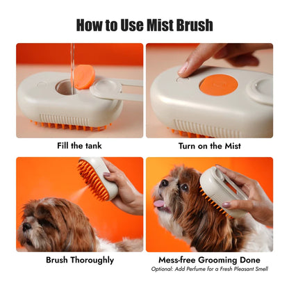 Pet Grooming Brush for Dogs & Cats