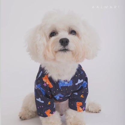 Space Dino Dog Tshirt