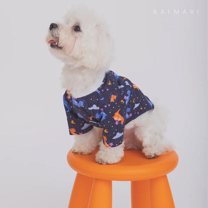 Space Dino Dog Tshirt